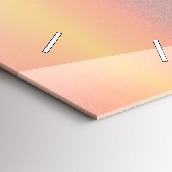 Vertikale Uhr mit motiv Surfer auf Hawaii