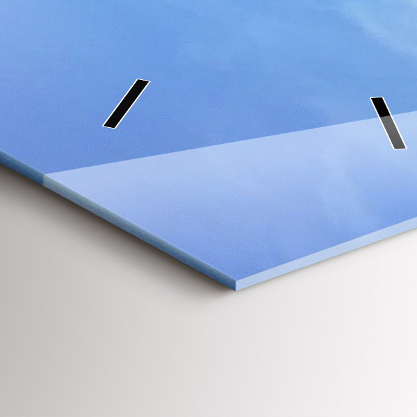 Vertikale Uhr Blick aufs Meer