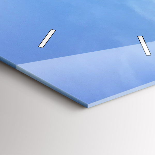 Vertikale Uhr Blick aufs Meer