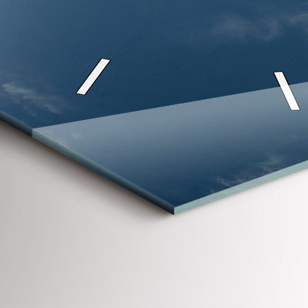 Vertikale Uhr Person auf Wasserskiern