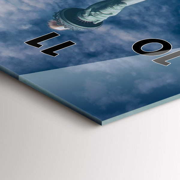 Vertikale Uhr Freiheitsstatue New York