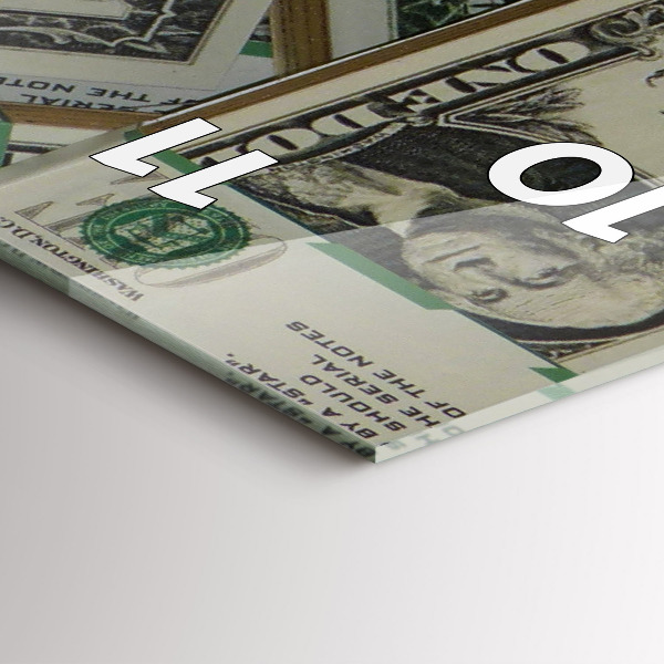 Vertikale Uhr 1 US Dollar