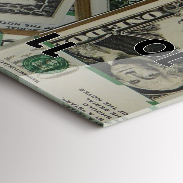 Vertikale Uhr 1 US Dollar