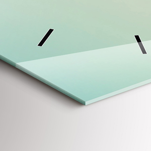 Vertikale Uhr Palmen in Malibu