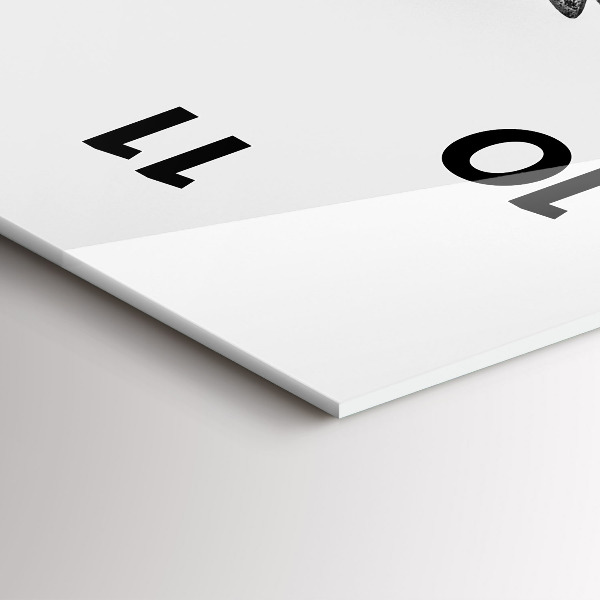 Vertikale Uhr Freiheitsstatue in Budapest