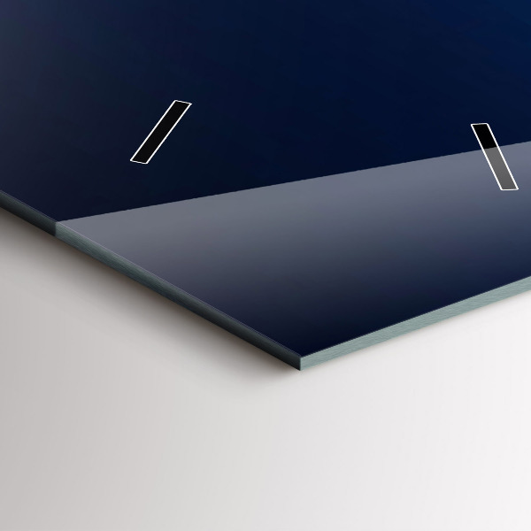 Vertikale Uhr mit motiv Fischerboot im Hafen