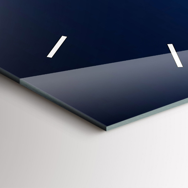 Vertikale Uhr mit motiv Fischerboot im Hafen