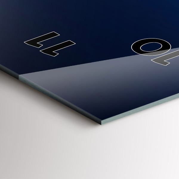 Vertikale Uhr mit motiv Fischerboot im Hafen