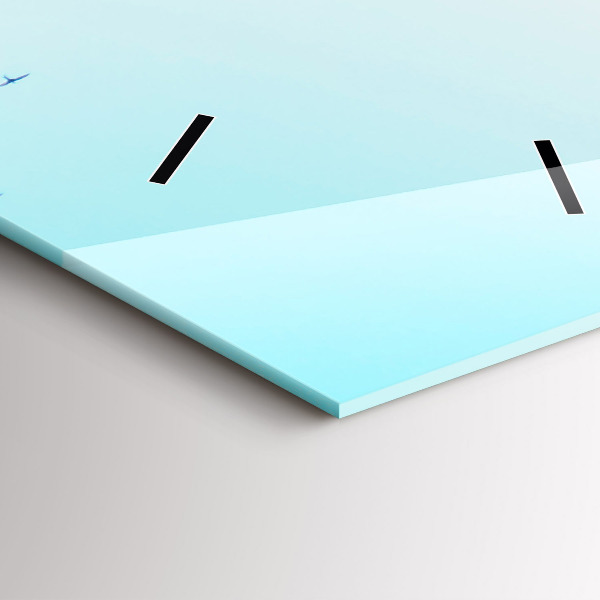 Vertikale Uhr Spanischer Platz in Sevilla