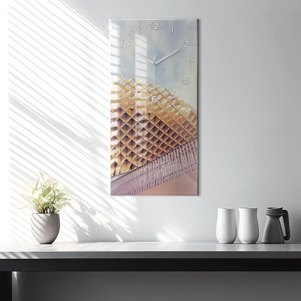 Vertikale Uhr Aussichtspunkt in Sevilla