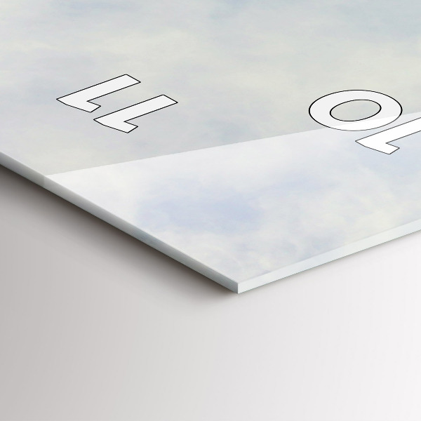 Vertikale Uhr Aussichtspunkt in Sevilla