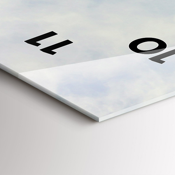 Vertikale Uhr Aussichtspunkt in Sevilla