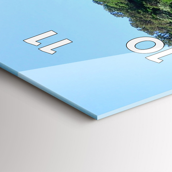 Vertikale Uhr Unterwasser-Höhle