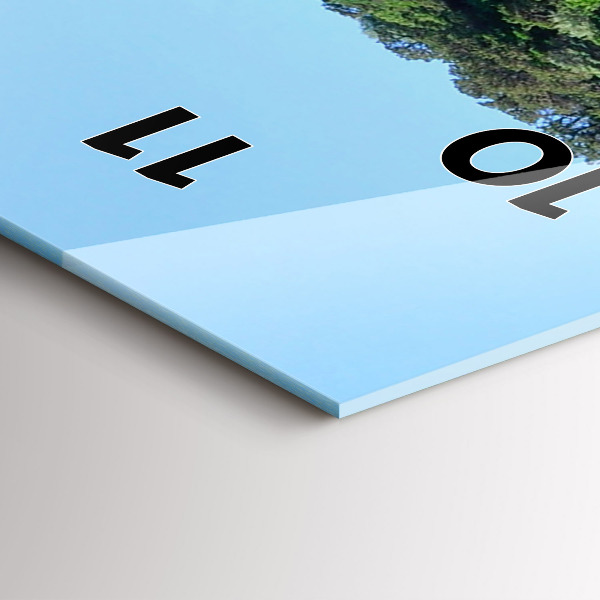 Vertikale Uhr Unterwasser-Höhle