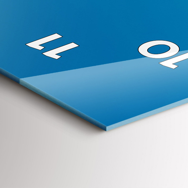 Vertikale Uhr mit motiv Klippen von Dubrovnik