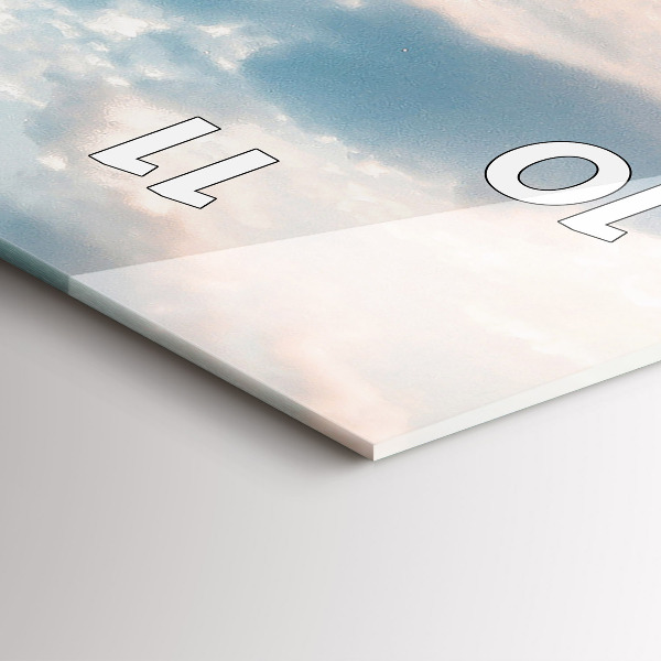 Vertikale Uhr Insel in Kroatien