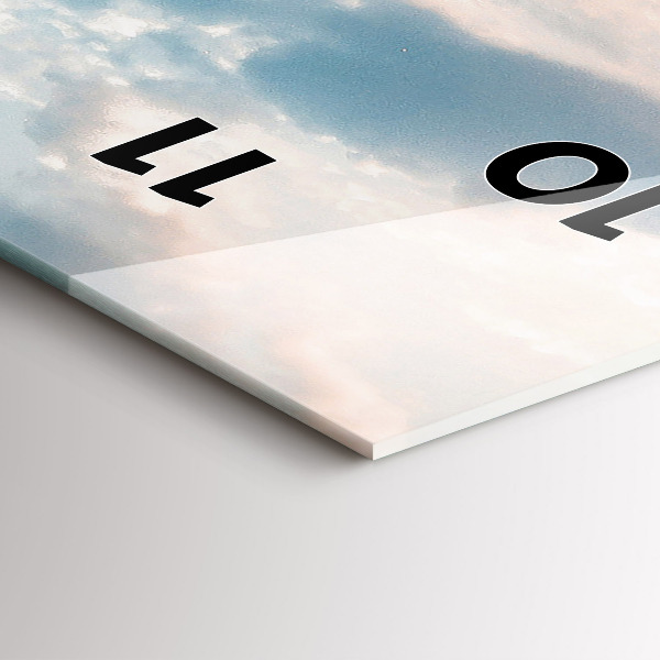 Vertikale Uhr Insel in Kroatien