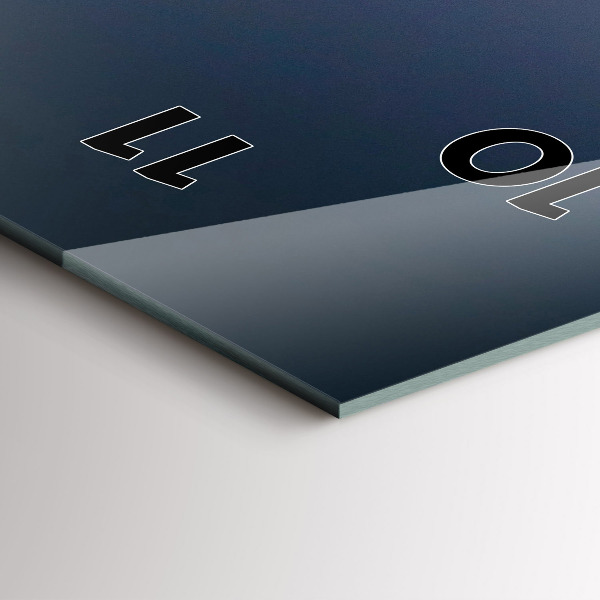 Vertikale Uhr Tempel in Bangkok