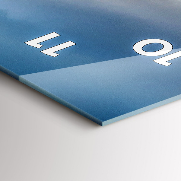 Vertikale Uhr Jokulsarlon-See in Island