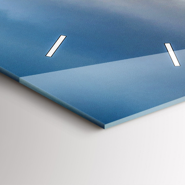 Vertikale Uhr Jokulsarlon-See in Island