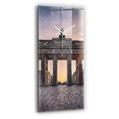 Vertikale Uhr Brandenburger Tor