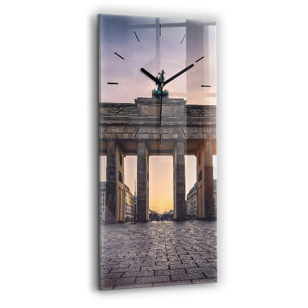 Vertikale Uhr Brandenburger Tor