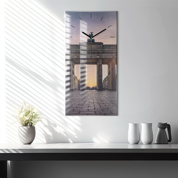 Vertikale Uhr Brandenburger Tor