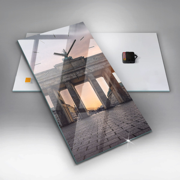 Vertikale Uhr Brandenburger Tor