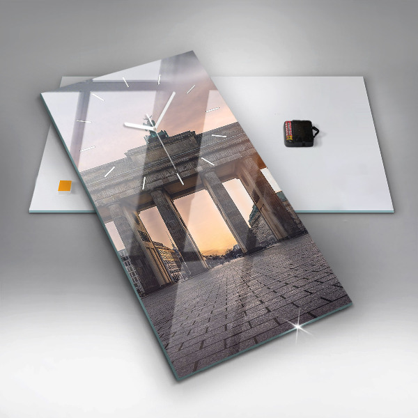 Vertikale Uhr Brandenburger Tor