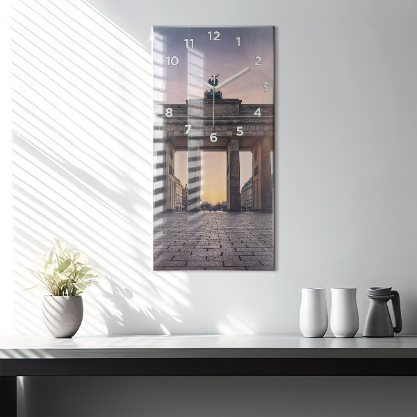 Vertikale Uhr Brandenburger Tor