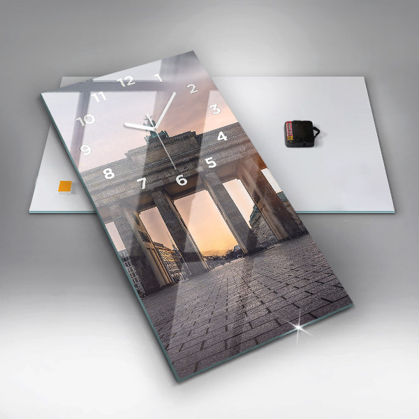 Vertikale Uhr Brandenburger Tor