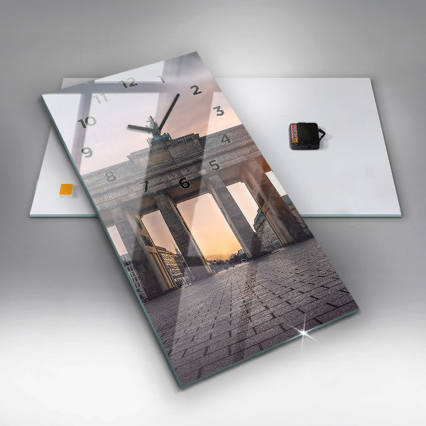 Vertikale Uhr Brandenburger Tor