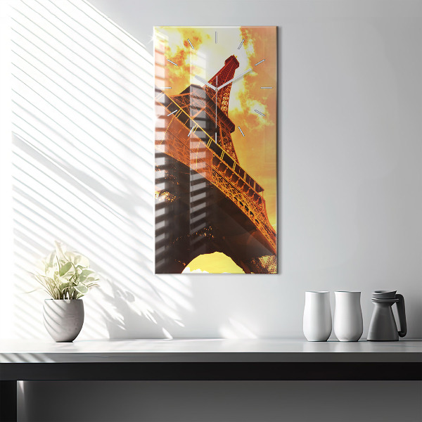 Vertikale Uhr Hamburg Fluss Deutschland