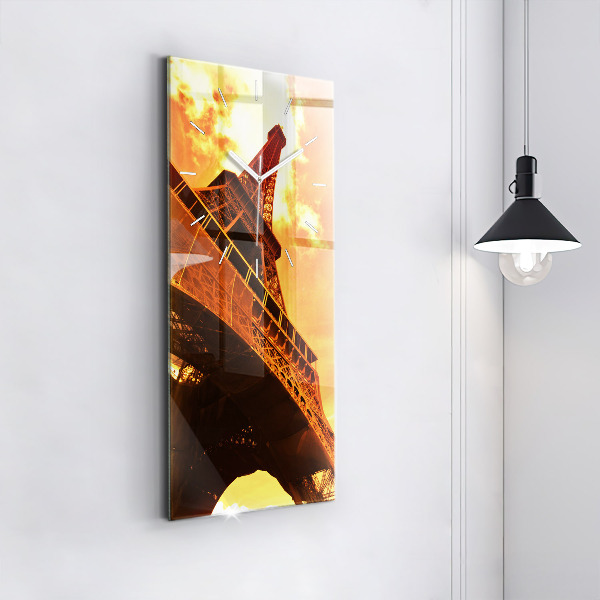 Vertikale Uhr Hamburg Fluss Deutschland