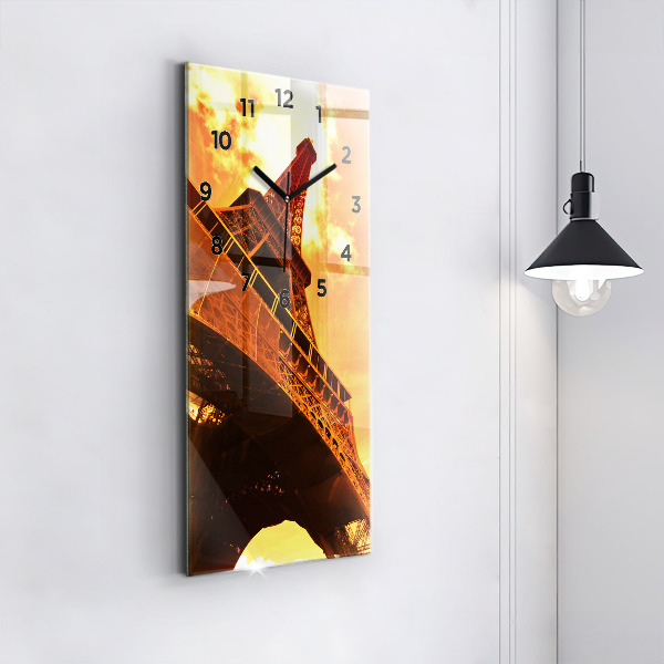 Vertikale Uhr Hamburg Fluss Deutschland