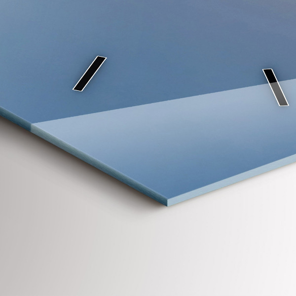 Vertikale Uhr Berglandschaft