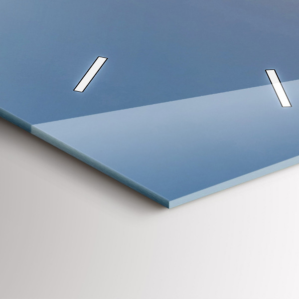 Vertikale Uhr Berglandschaft