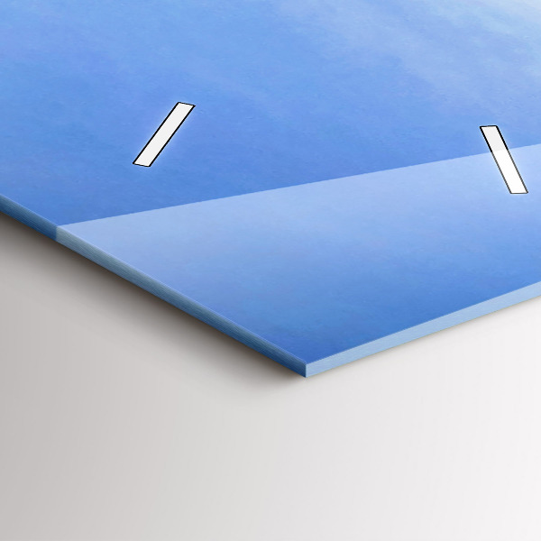 Vertikale Uhr mit motiv Sokolica-Gipfel im Pieniny-Gebirge