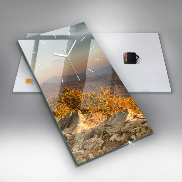 Vertikale Uhr Bieszczady-Gebirge