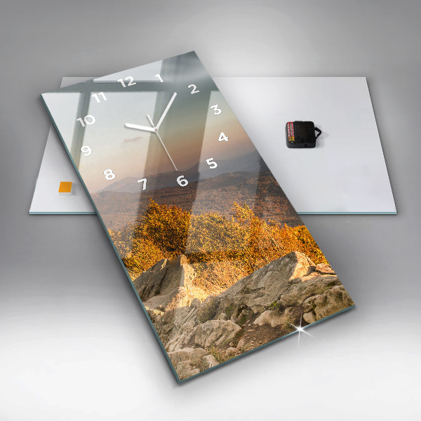 Vertikale Uhr Bieszczady-Gebirge