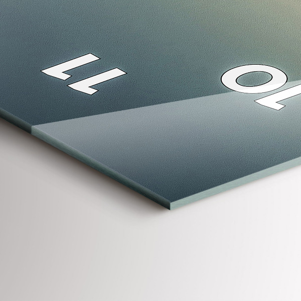 Vertikale Uhr Bieszczady-Gebirge