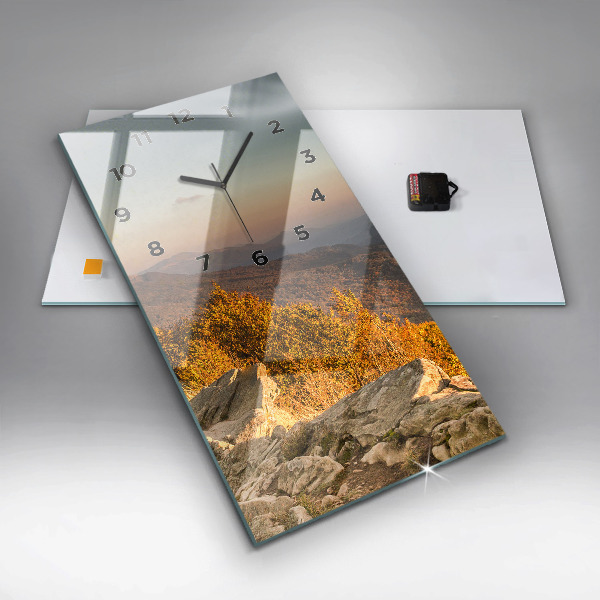 Vertikale Uhr Bieszczady-Gebirge