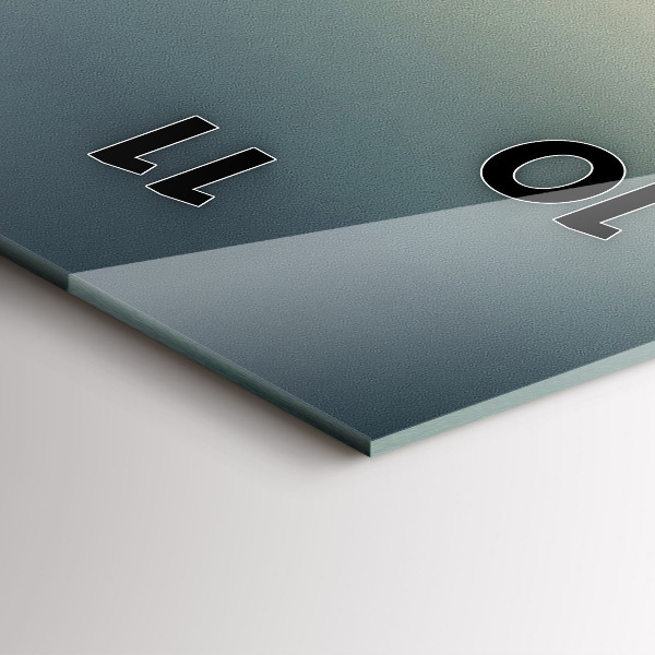 Vertikale Uhr Bieszczady-Gebirge