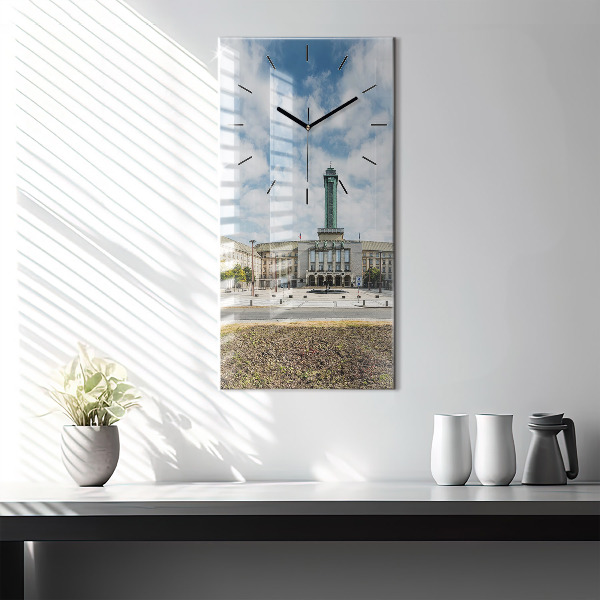 Vertikale Uhr Panorama von Ostrava