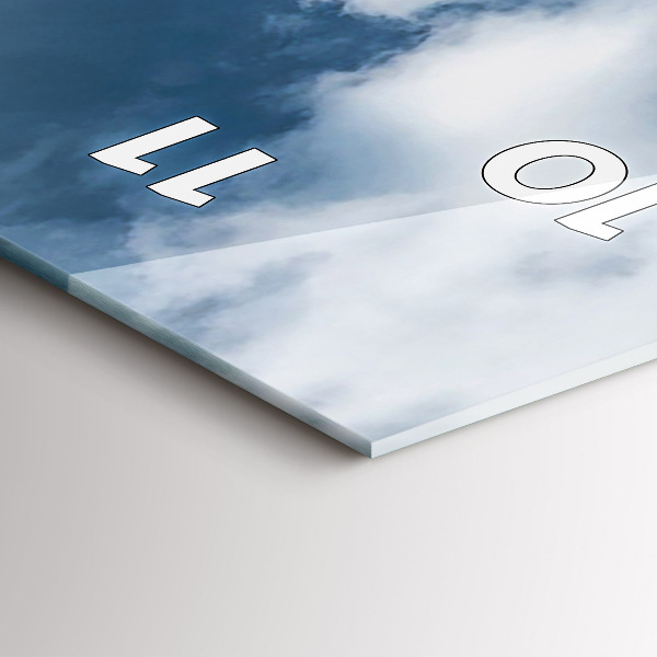 Vertikale Uhr Panorama von Ostrava