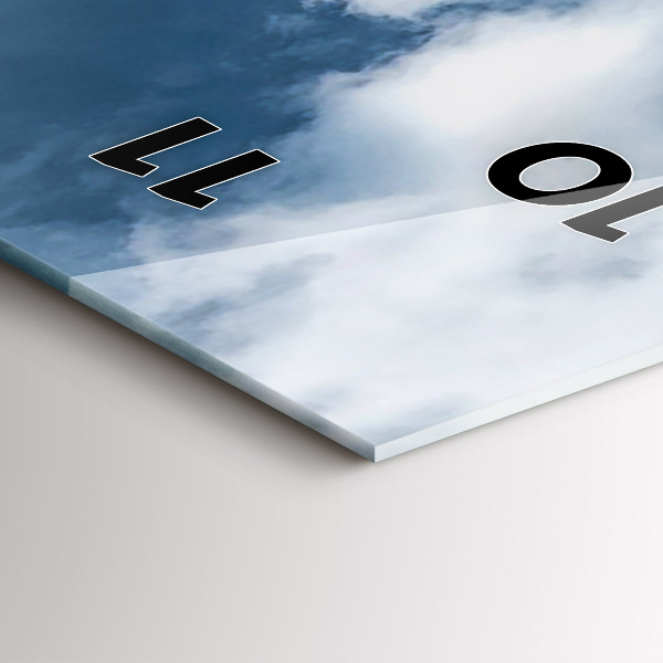 Vertikale Uhr Panorama von Ostrava