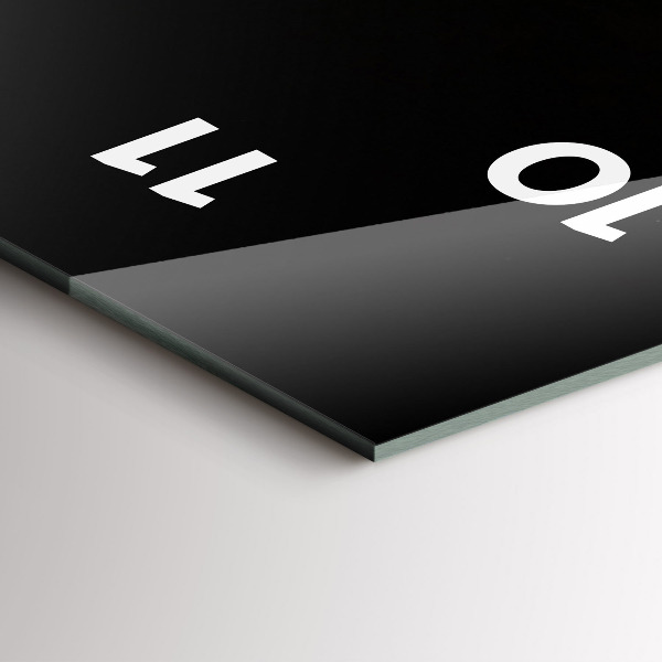 Vertikale Uhr Karlsbrücke in Prag