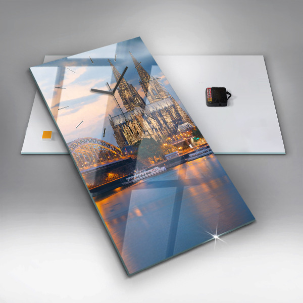 Vertikale Uhr Ansicht des Rathauses