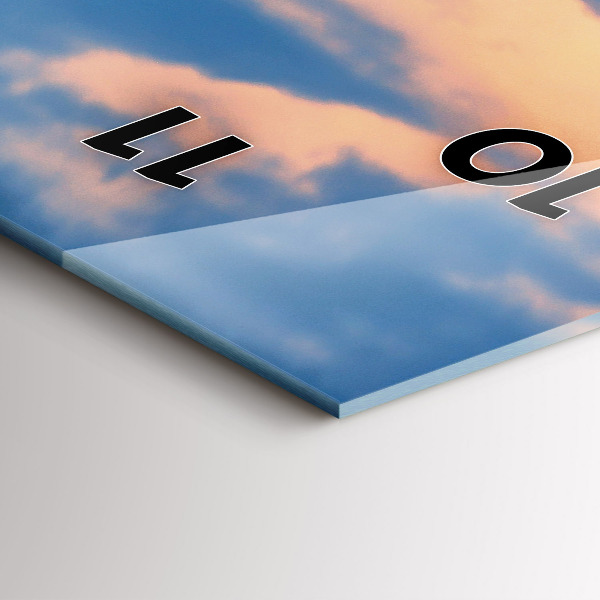 Vertikale Uhr Ansicht des Rathauses