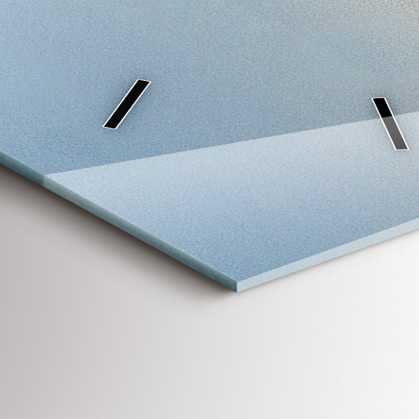 Vertikale Uhr Strandurlaub